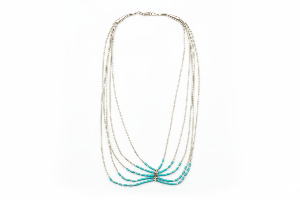 Just Neat Stuff Silver and turquoise Elegance — side view