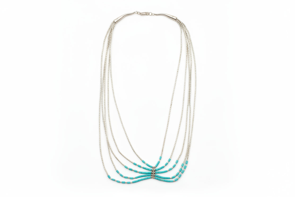 Just Neat Stuff Silver and turquoise Elegance — side view