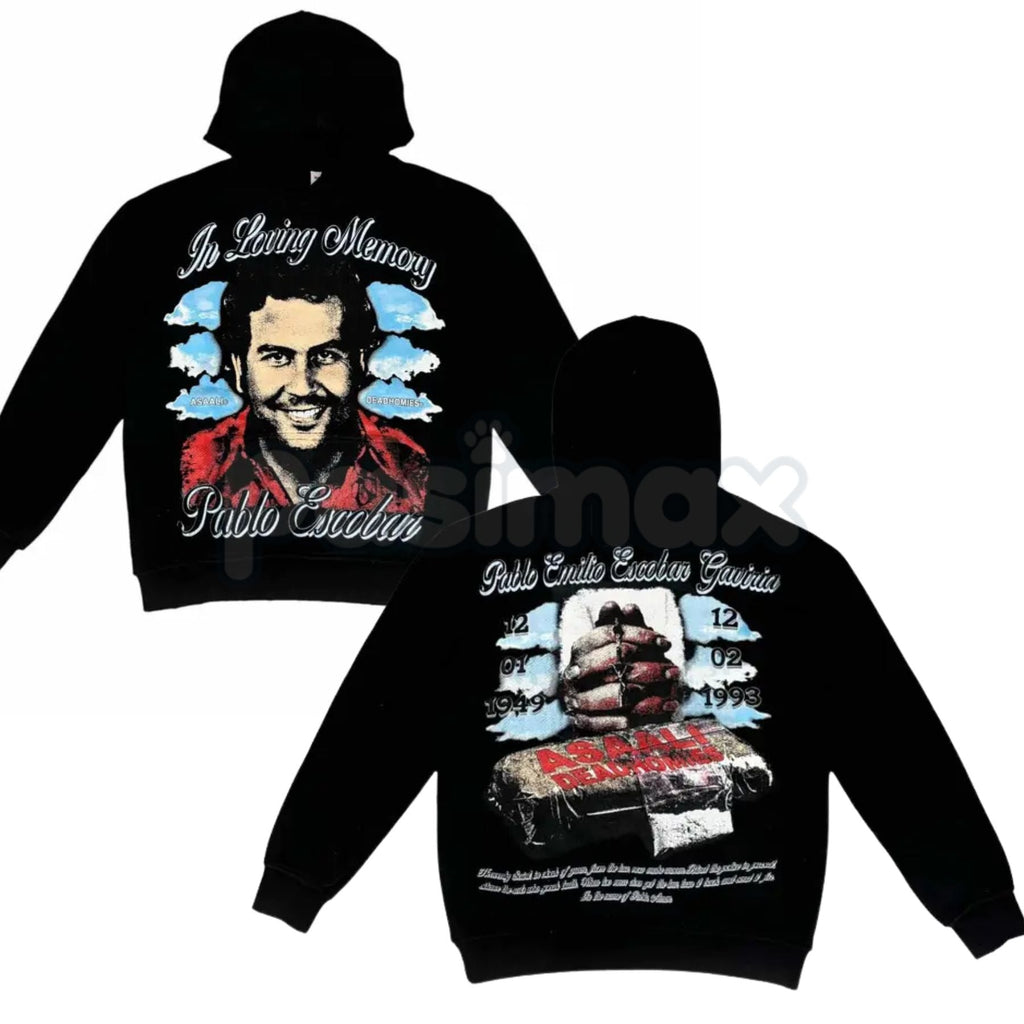 Pasimax DEADHOMIE$ In Loving Memory Pullover – Memorial Tribute Hoodie, Loss & Remembrance Graphic Streetwear, Unisex — main 