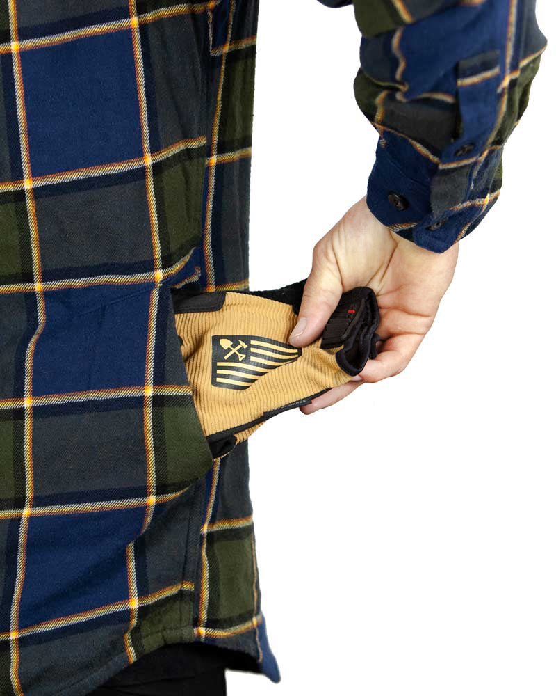 Off The Grid Surplus Destroyer Flannel — alternative angle