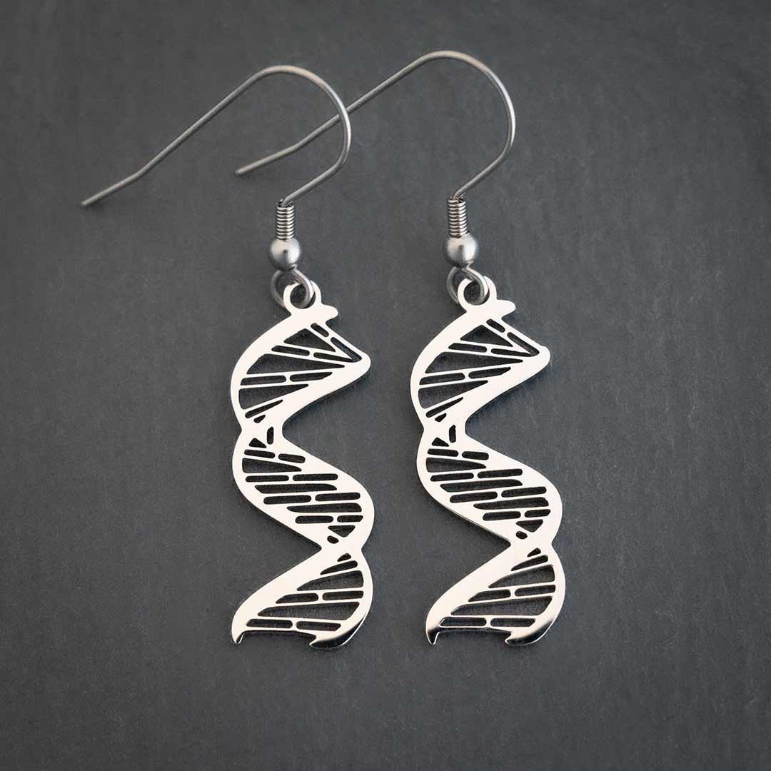 Princess Awesome & Boy Wonder DNA Earrings — main product shot