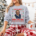 Pasimax Do It Lady Ugly Christmas Chit Sweatshirt | Funny Defiant Holiday Jumper | Ironic Statement Xmas Crewneck | Sassy Gag