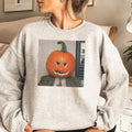 Pasimax Dwight Pumpkin Head Sweatshirt – The Office Halloween Merch — main product shot