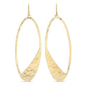 KADOU BOUTIQUE Gilded Oval Earrings — lifestyle context