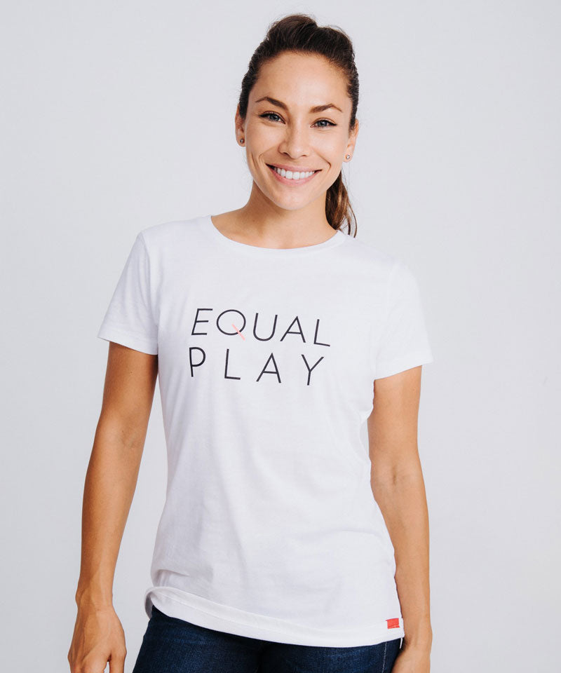 Goal Five Equal Play Women's Soccer T Shirt — main product shot
