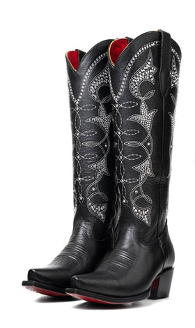Rockem Jolene Tall Red Bottom Snip Toe Cowgirl Boot