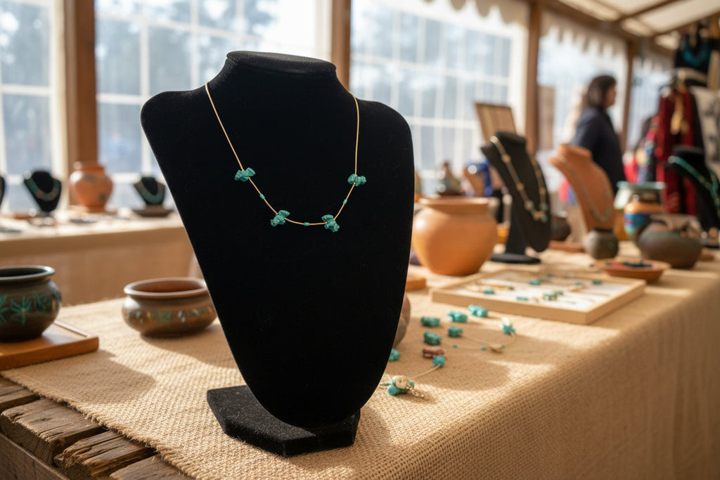 Just Neat Stuff Turquoise Bear Fetish — main product shot