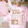 Pasimax Faith-Based Jesus Is King Tee — main product shot