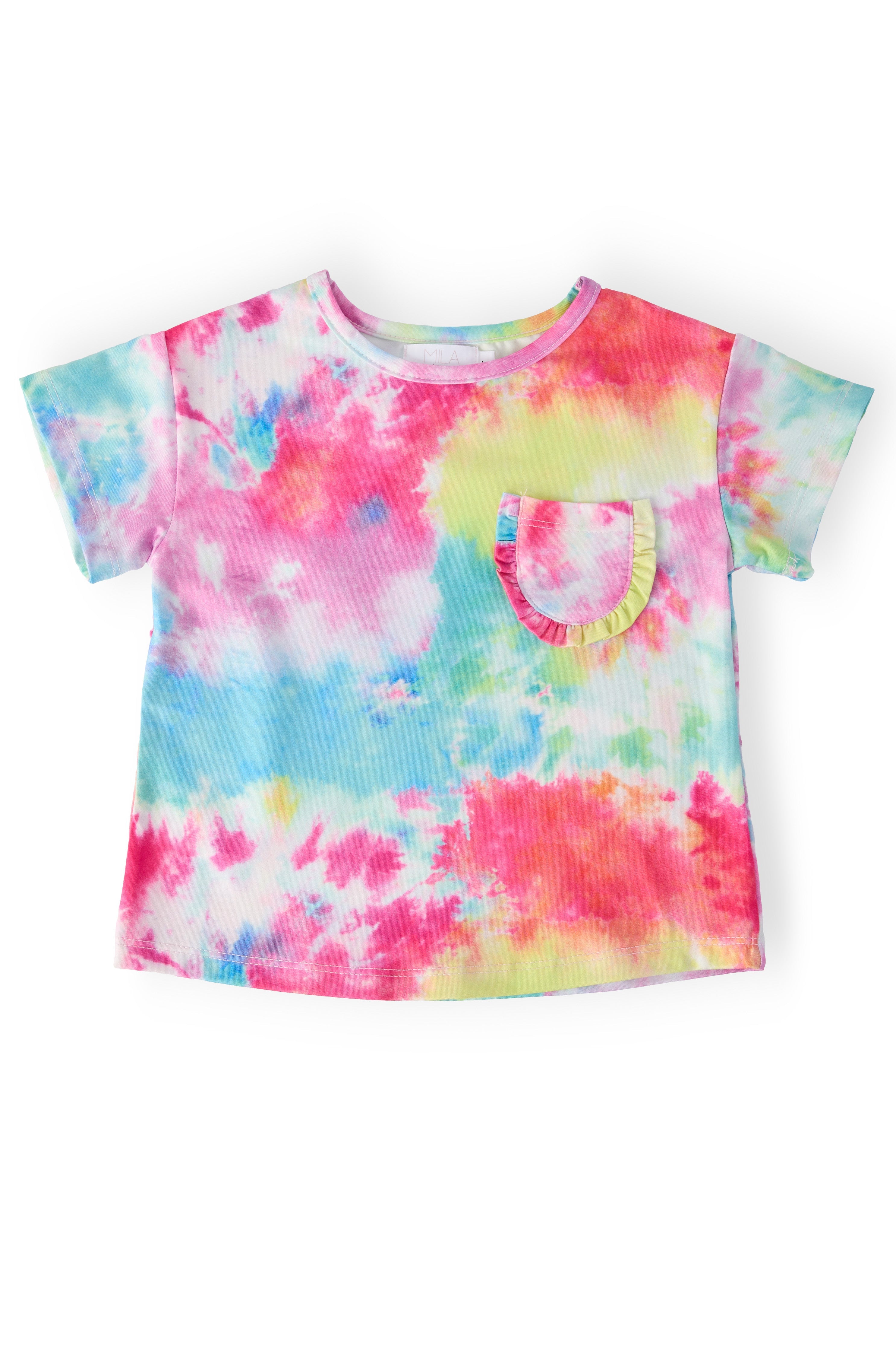 Mila & Rose ® Far Out Ruffle Pocket Tee — main product shot