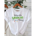 Pasimax Feeling Grinchy Today T-Shirt – Funny Dr. Seuss Inspired Christmas Graphic Tee, Holiday Humor Shirt for Men & Women —