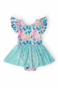 Mila & Rose ® Floral Garden S/S Twirl Leotard — main product shot