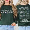 Pasimax Friends Christmas Sweatshirt – Retro TV Show Holiday Crewneck – The One With The Christmas Tree — main product shot