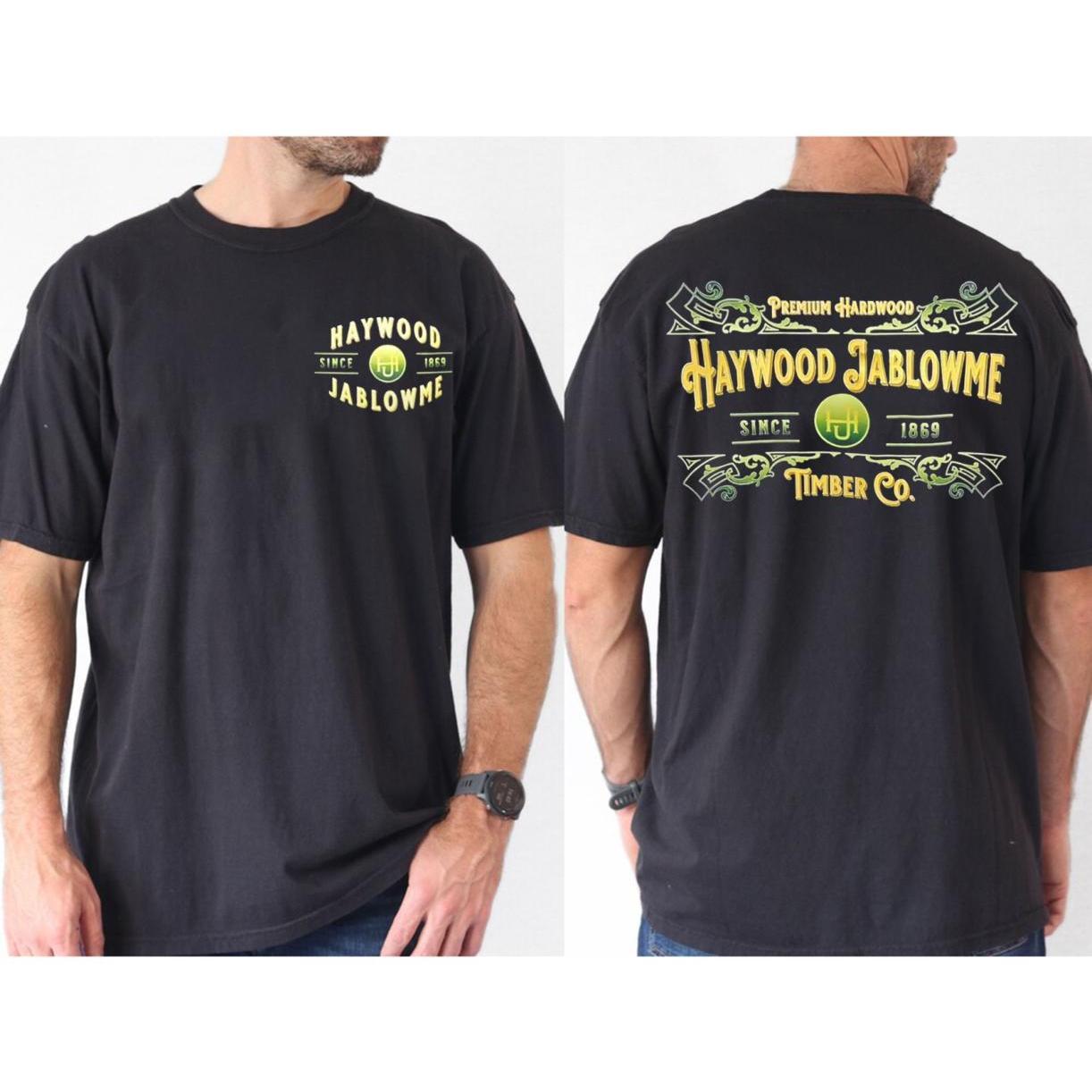 Pasimax Funny "Haywood Jablowme Timber Co" T-Shirt — main product shot