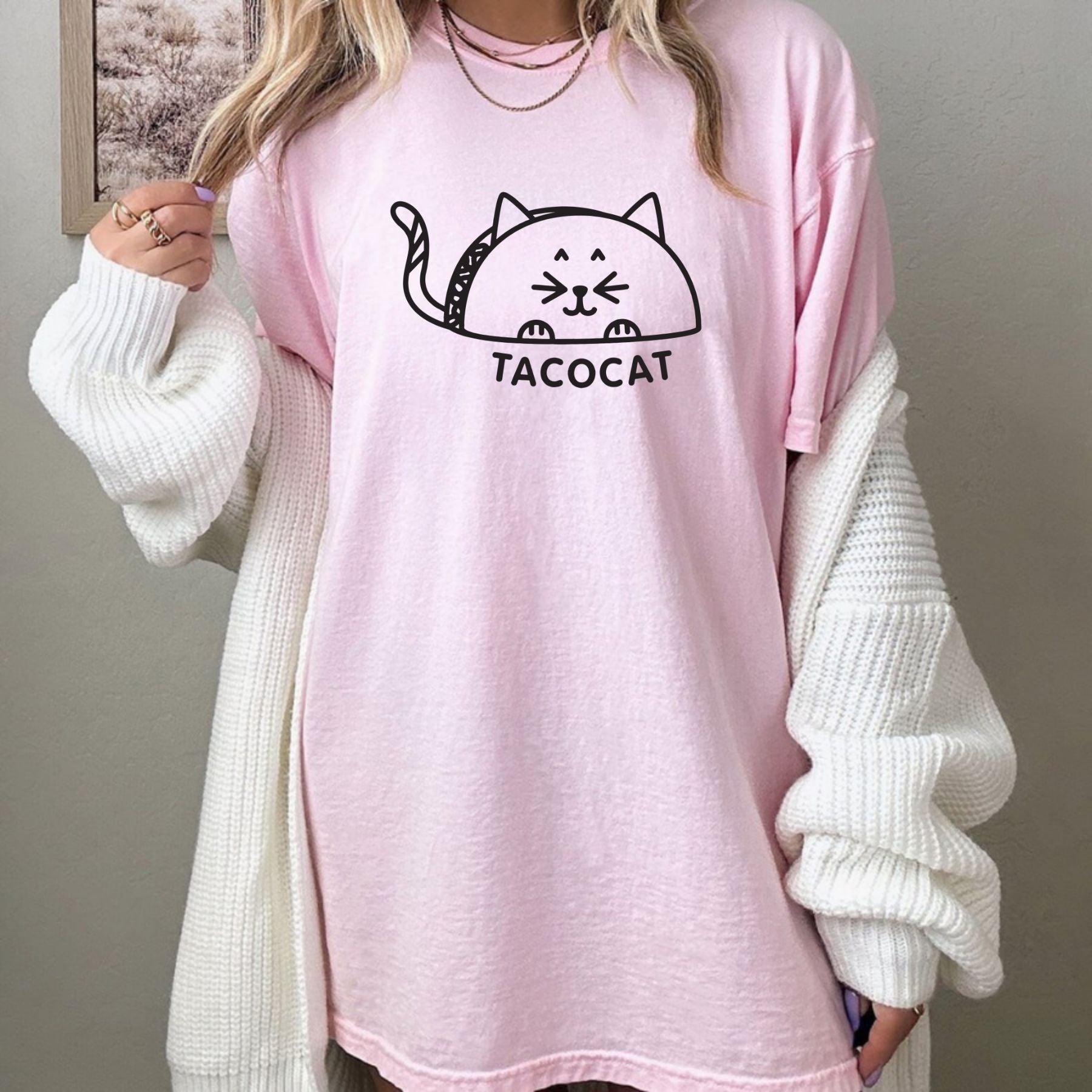 Pasimax Funny Tacocat Tee — main product shot