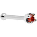 BodyCandy Solid 18K White Gold 1.5mm Genuine Red Diamond Nose Ring — comparison shot