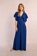 KADOU BOUTIQUE V-Neck Maxi Dress — main product shot