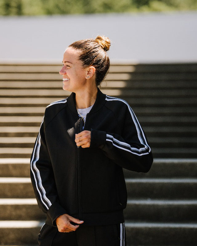 Goal Five Powerstripe LS Track Jacket — main product shot