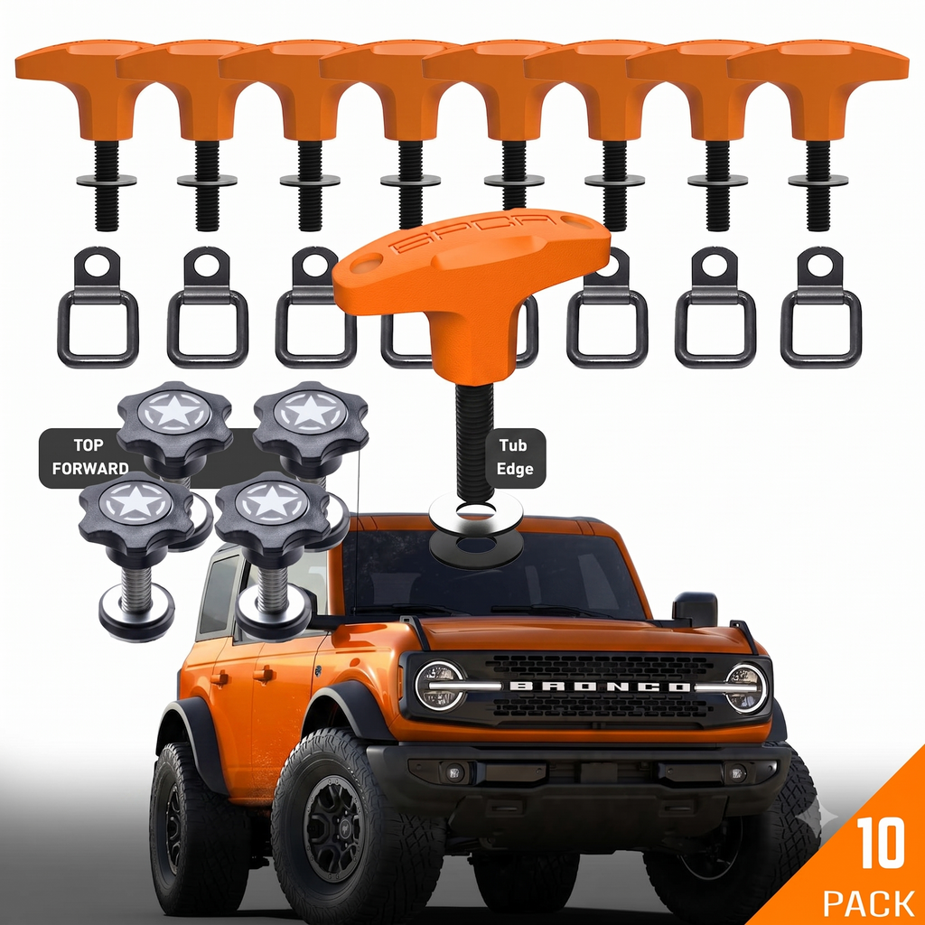 Bronco Tie-Down Anchor PRO