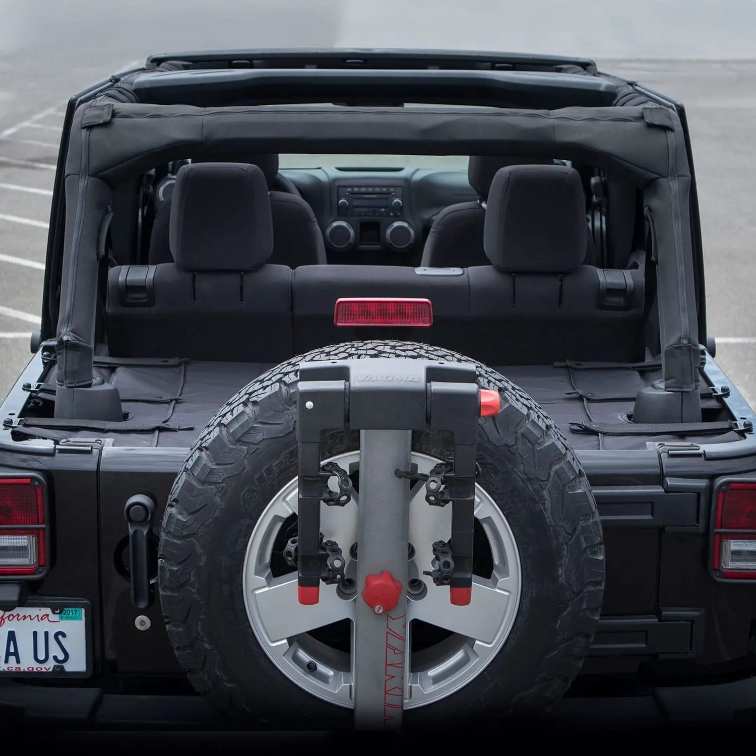 GPCA Jeep Wrangler JK 4DR Cargo Cover PRO (2007–2018) — lifestyle context