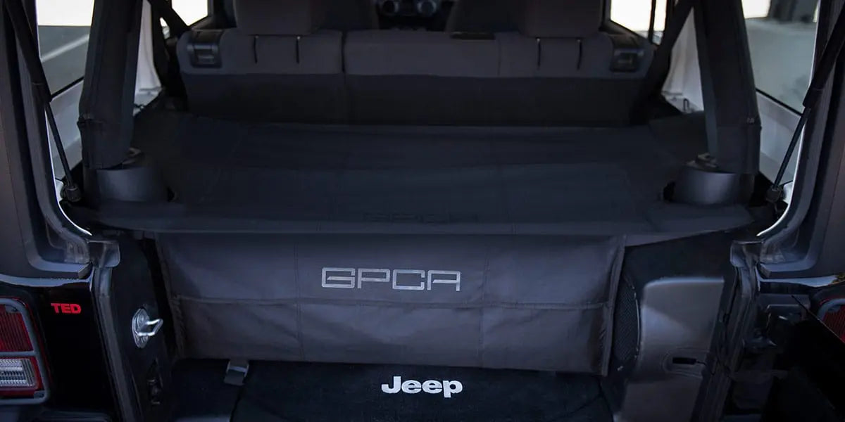 GPCA Jeep Wrangler JK 4DR Cargo Freedom Pack LITE (2007-2018) — side view