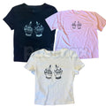 Pasimax Give ICE The Finger Embroidered Tee – Unisex T-Shirt & Baby Tee, Political Activist Apparel, Bold Statement Shirt — m