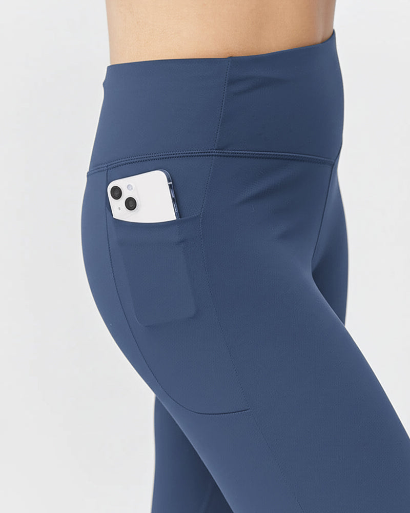 Goal Five Go Again Women's Cropped Leggings Length 21" — feature highlight