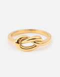 Elevated Faith Gold Knot Ring — main product shot