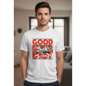 Good Better Best Bear Graphic Tee - Motivational Slogan T-Shirt, Perseverance and Strength Apparel, Continuous Improvement Top