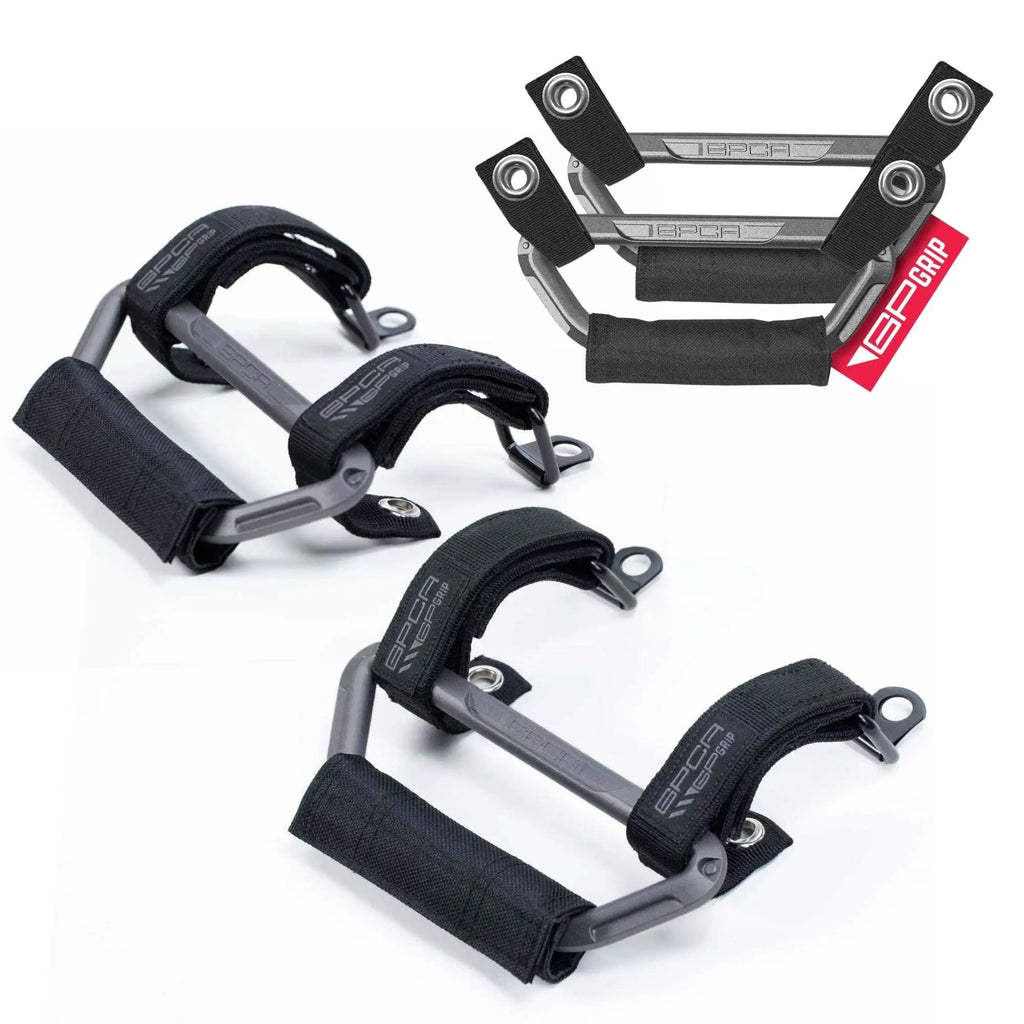GPCA GP-Grip AIR — Airbag-Safe Handle for Jeep Wrangler (2024+) — comparison shot