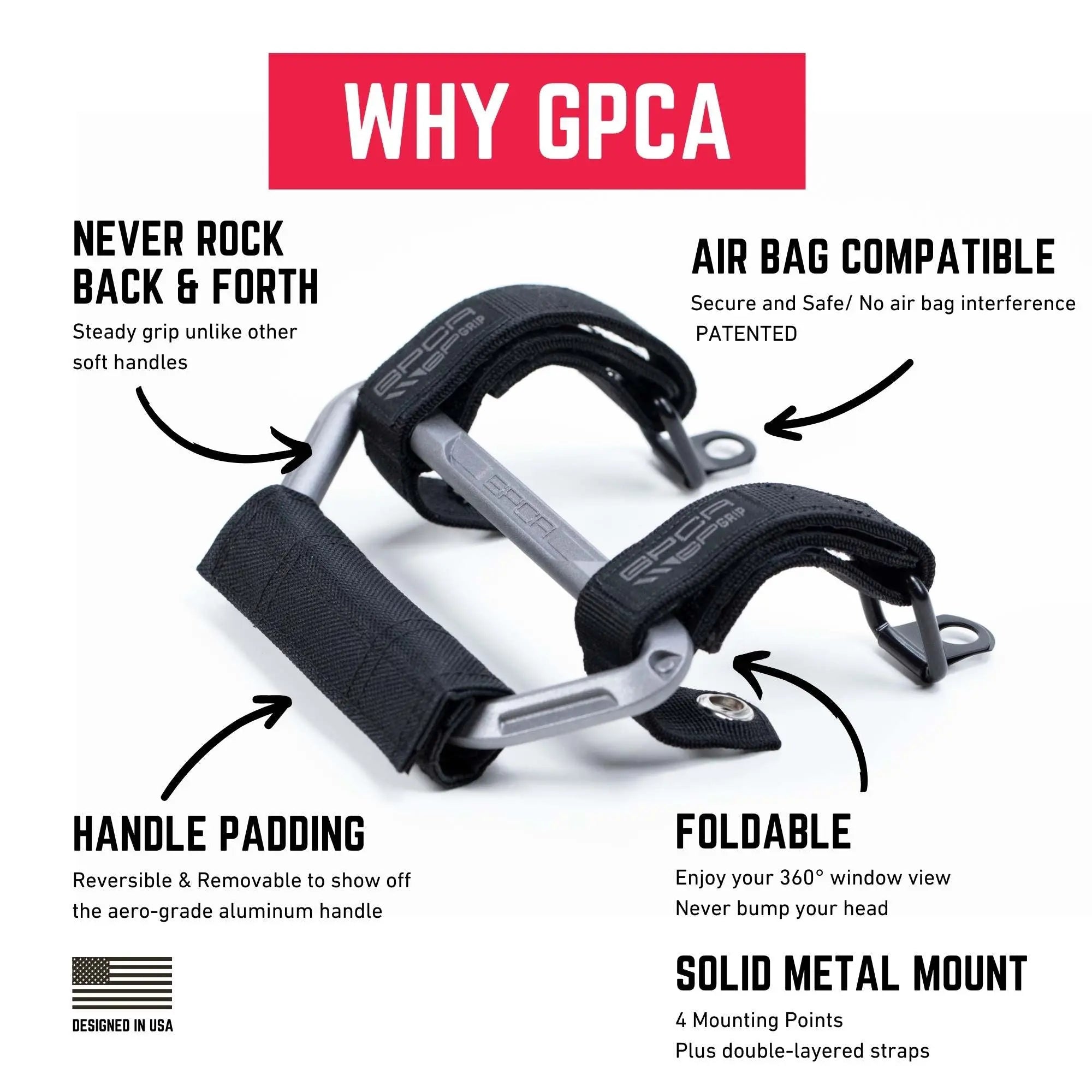GPCA GP-Grip AIR for Gladiator 2024+ — alternative angle