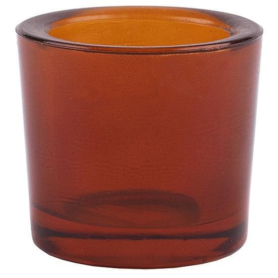 Bluecorn Candles Heavy Glass Votive Candle Holders - 50% Recycled Glass — lifestyle context