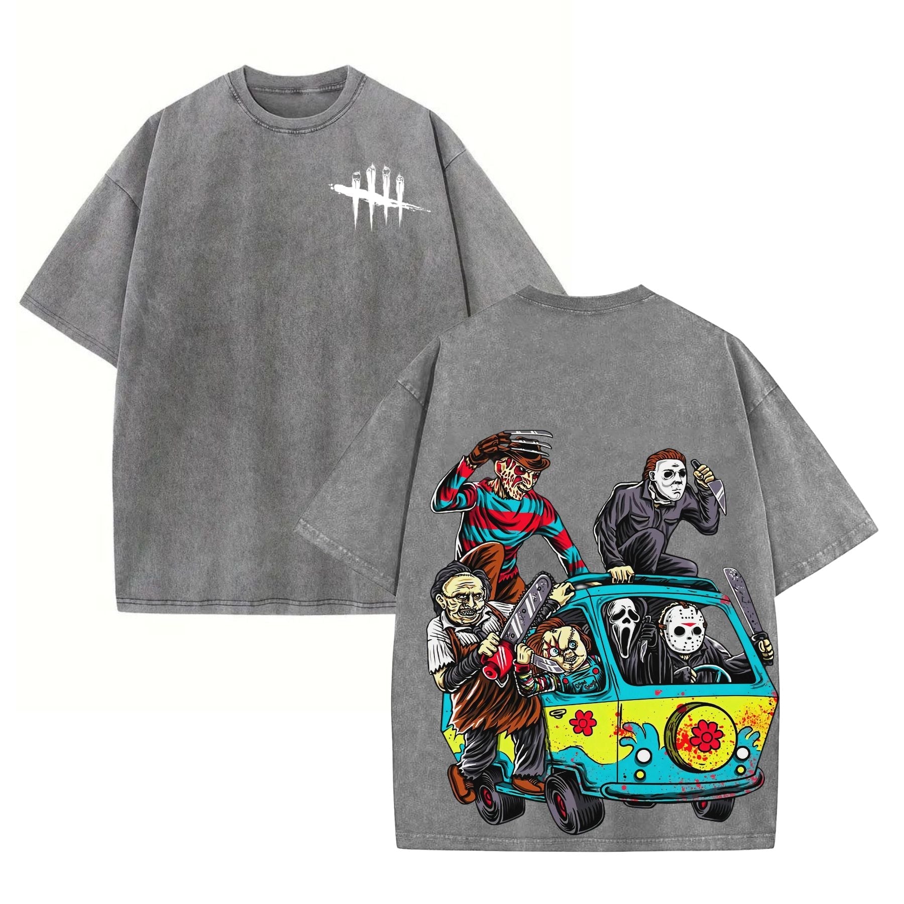 Pasimax Halloween Scary Cartoon Character Print Dead By Daylight — main product shot