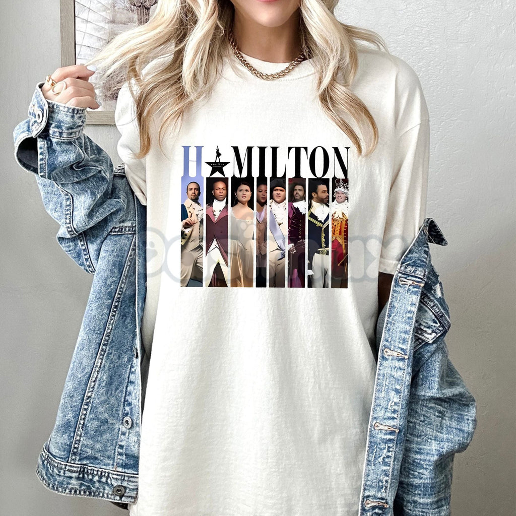 Pasimax Hamilton 10th Anniversary "Legacy" T-Shirt - The Revolution Continues Graphic Tee, Broadway Musical Collector's Editi