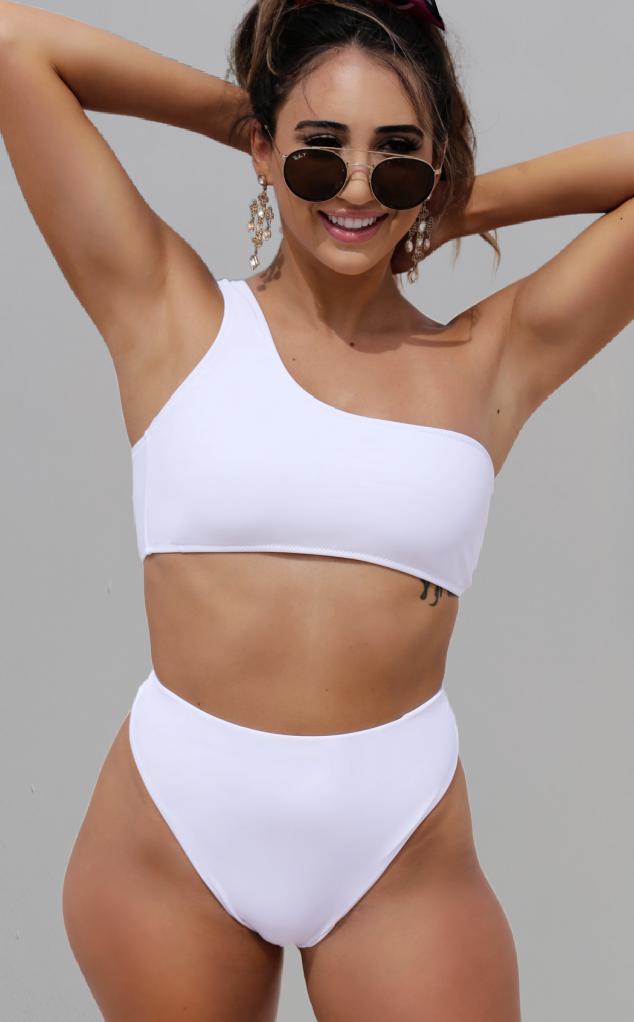 Forever Young Swimwear Forever Young Swimwear Havasu Over the Shoulder Bandeau Top — main product shot
