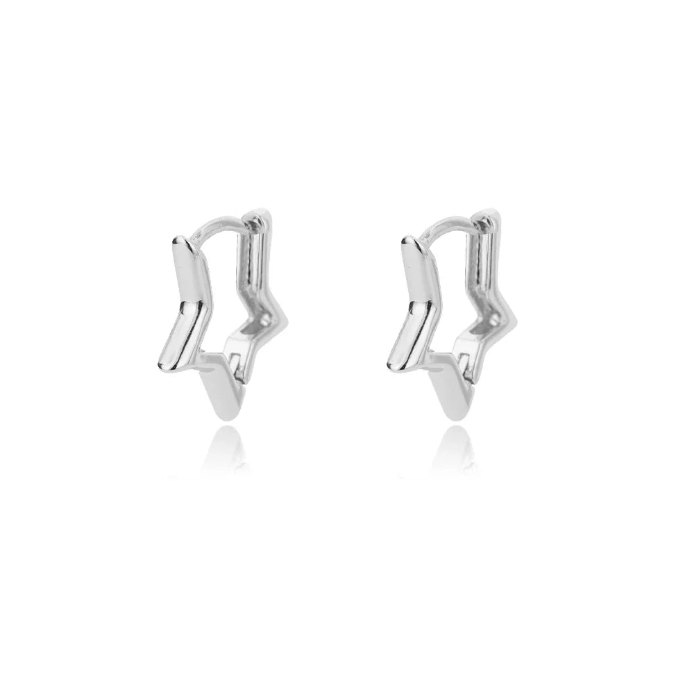 SORI STYLE Minimalist Star Hoop Earrings for Everyday Elegance — feature highlight