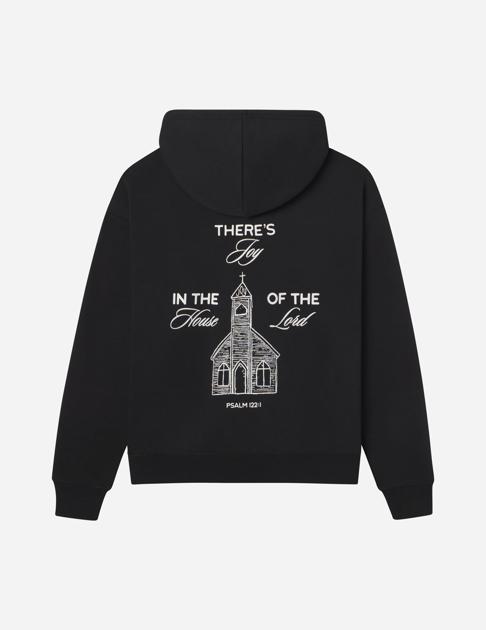 Elevated Faith House of the Lord Unisex Hoodie — color detail