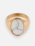 Elevated Faith Howlite Stone Ring — main product shot