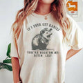 Pasimax Humorous Raccoon T-Shirt — main product shot