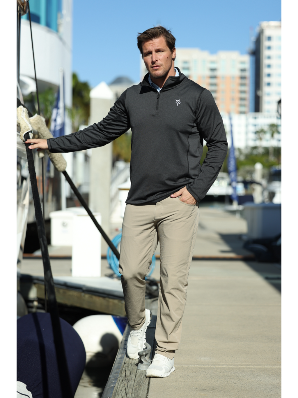 White Water Life Seaport Pants — detail close-up
