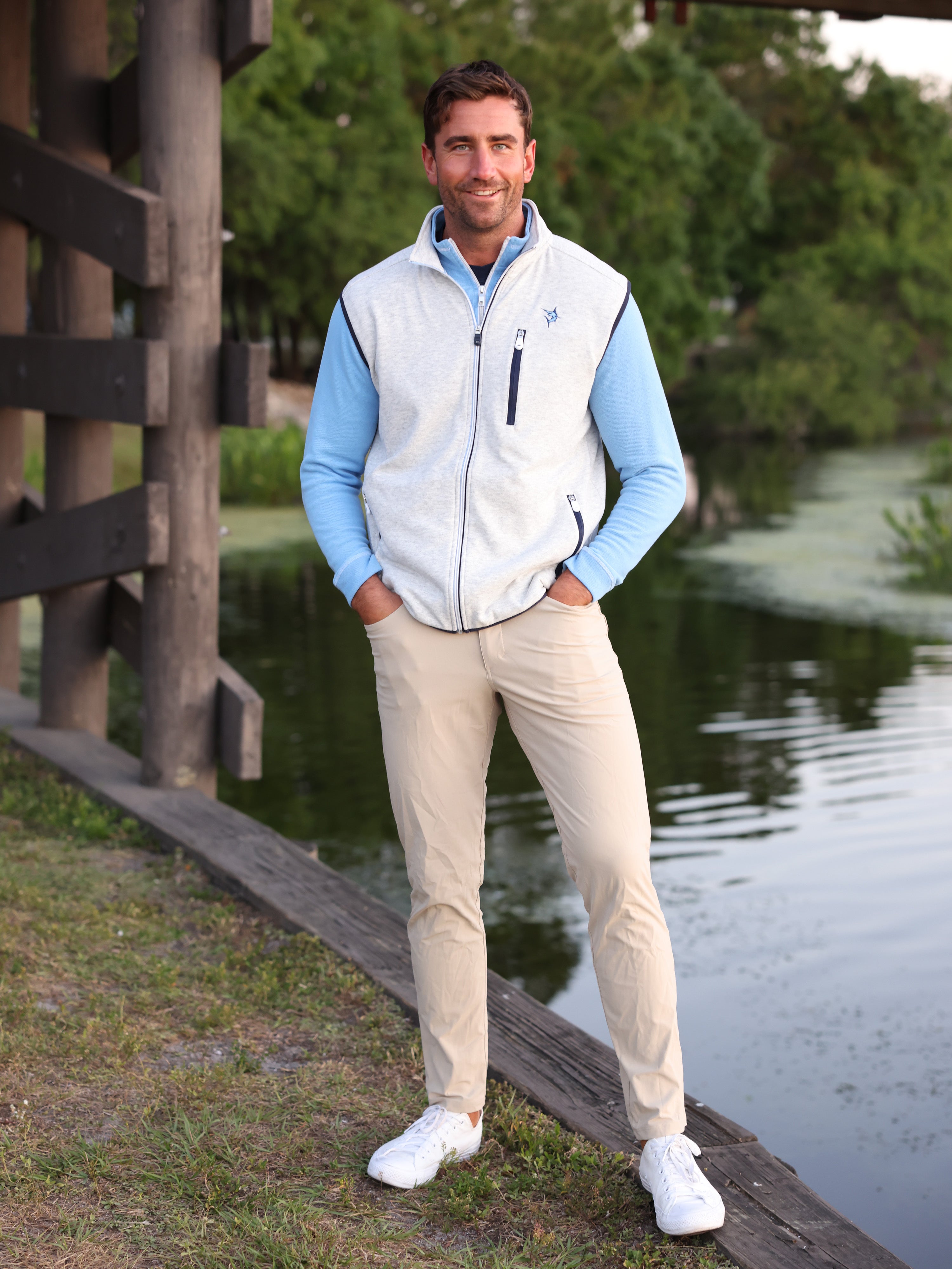 White Water Life Seaport Pants — lifestyle context