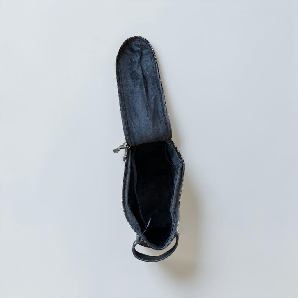 COWHIDE & LEATHER MAKEUP BAG
