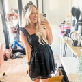 Pretty Little Patriot Pretty Little Patriot Simple Summer Black Dress — main product shot