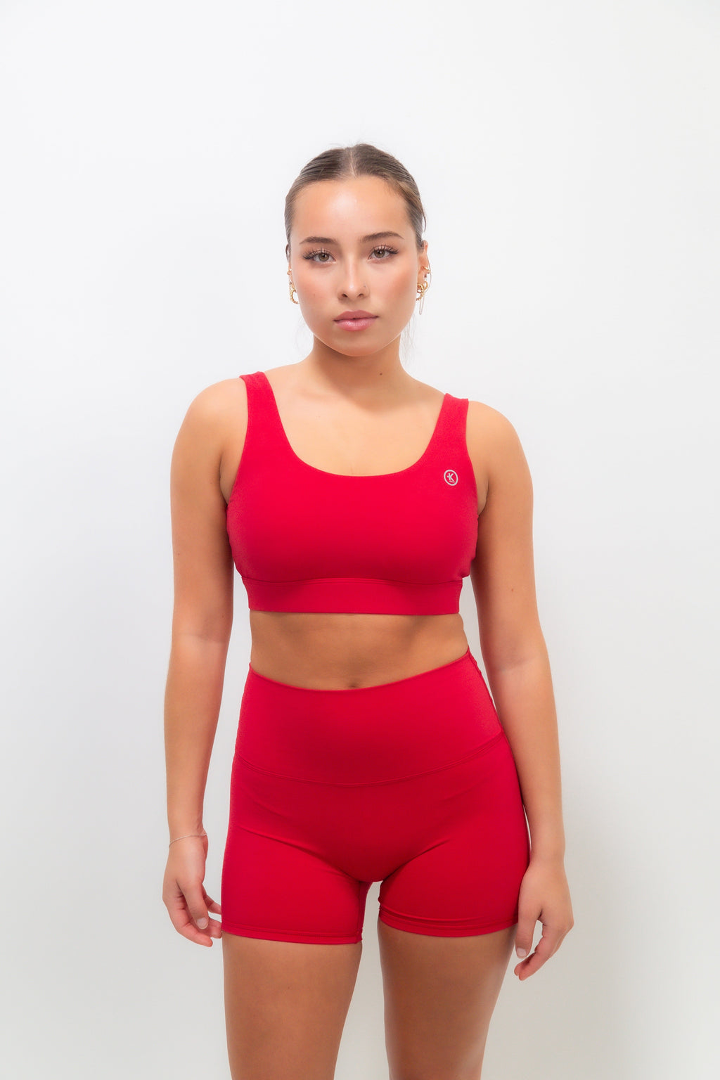 KIMITH BRAND I Am Beautifully Radiant Quick-Dry Butter Red Short — main product shot