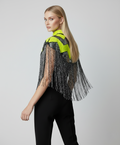 L'Jai Amor Pulse Sequin Cape — main product shot