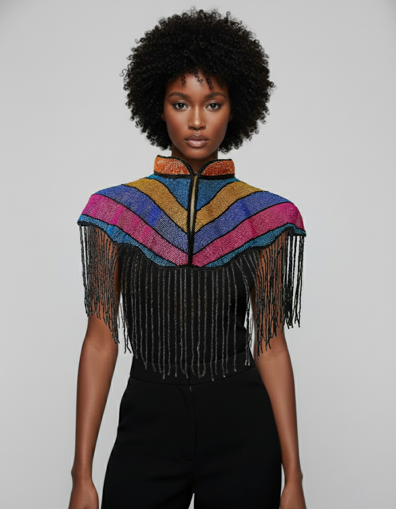 L'Jai Amor Solidarity Cape — main product shot