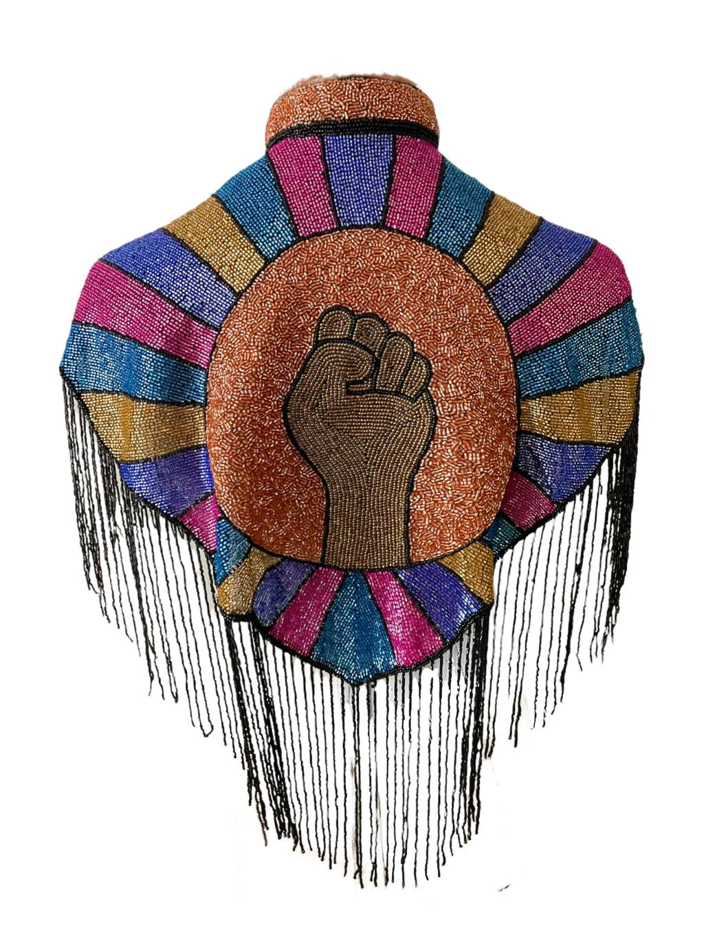 L'Jai Amor Solidarity Cape — lifestyle context