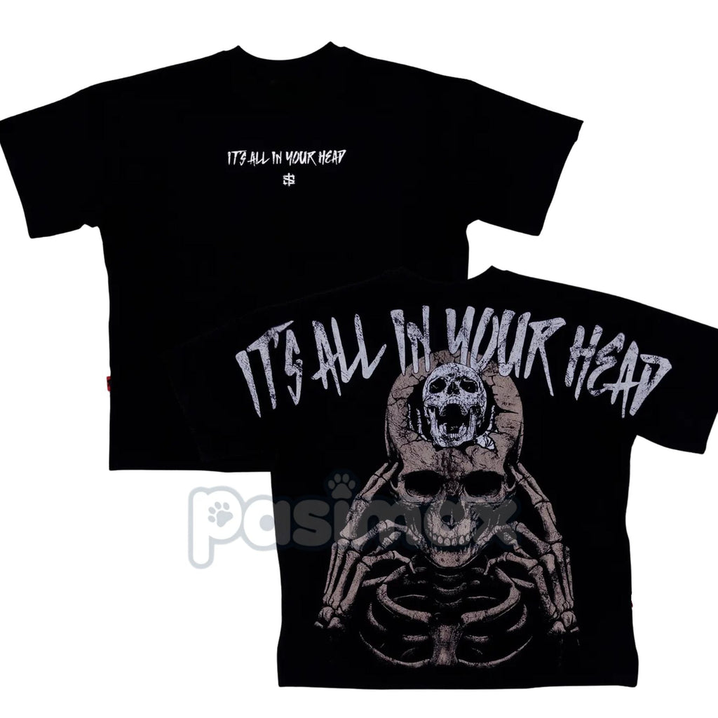 Pasimax IS x BXACTIV "All In Your Head" Oversized T-Shirt — main product shot