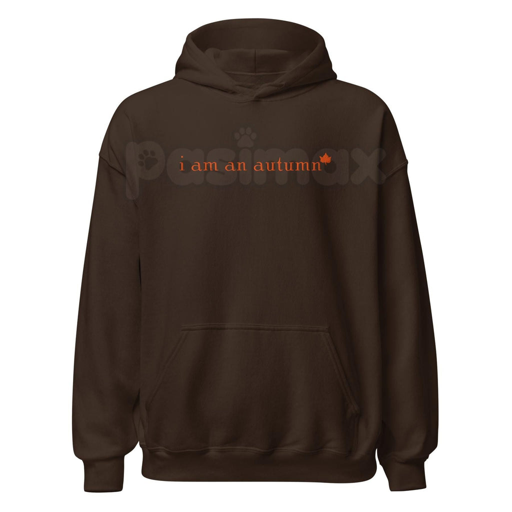Pasimax "I Am An Autumn" Embroidered Unisex Hoodie — main product shot