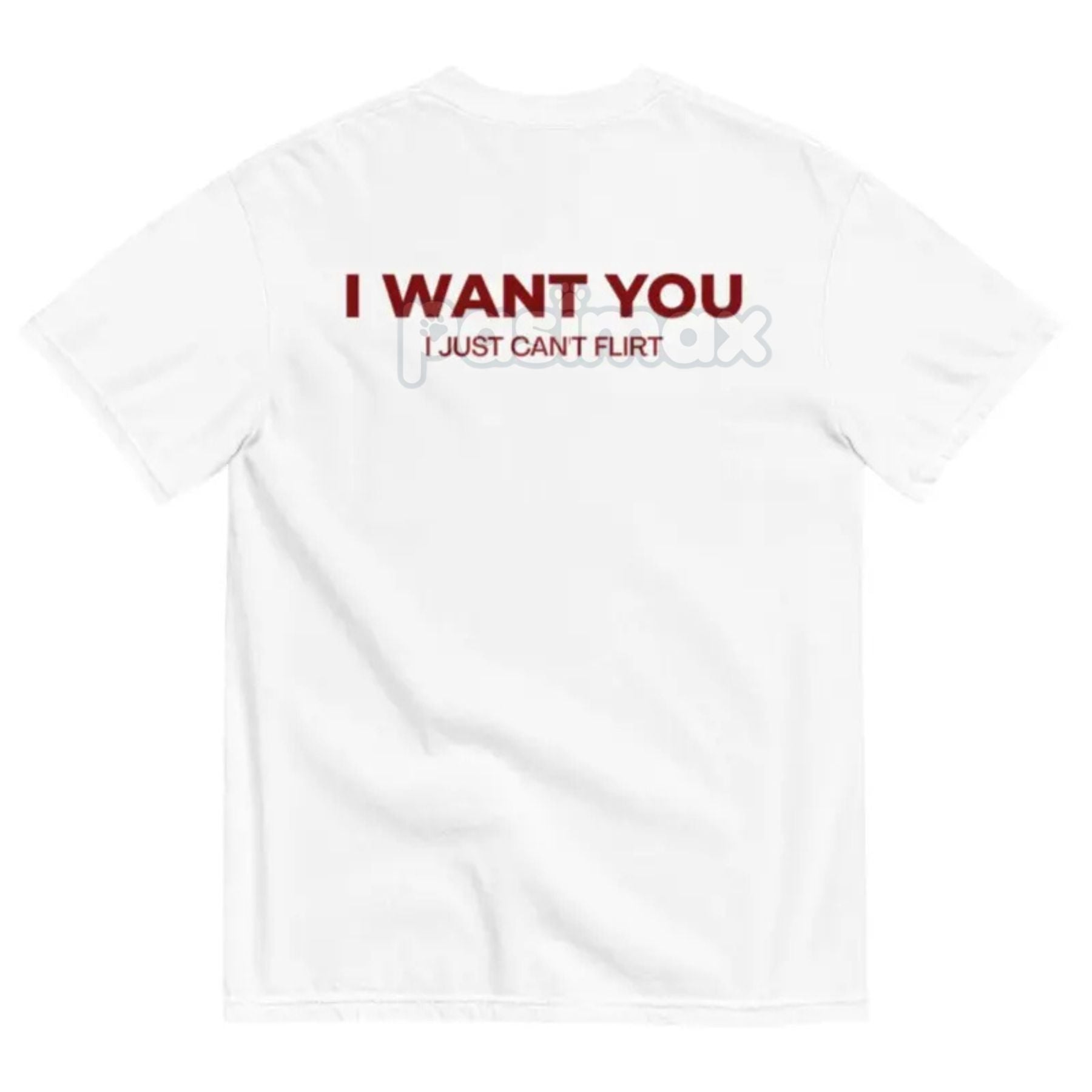 Pasimax "I WANT YOU" Funny Streetwear Graphic Tee — main product shot