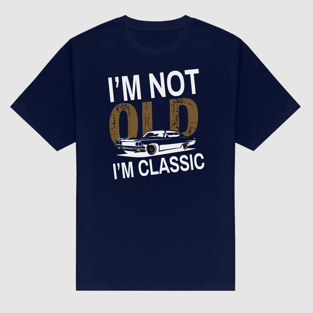 Pasimax "I’m Not Old I’m Classic" Vintage Car T-Shirt — main product shot